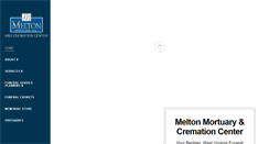 Desktop Screenshot of meltonmortuary.com