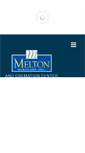 Mobile Screenshot of meltonmortuary.com